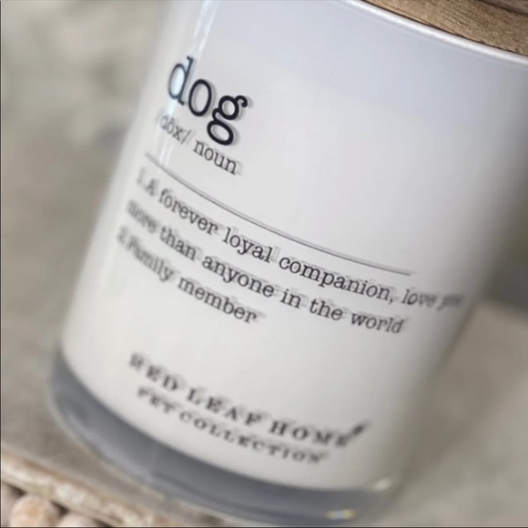 ⚡️Red Leaf Home Dog Candle - Picture 2 of 4